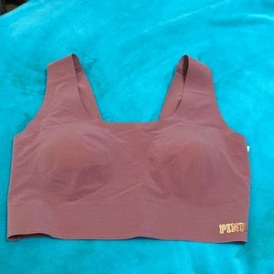 Pink by Victoria's Secret Bralette XL Mauve